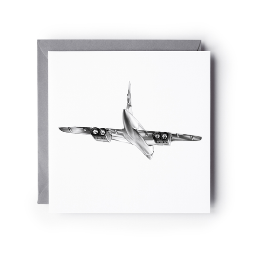Concorde – Fly High Greeting Card