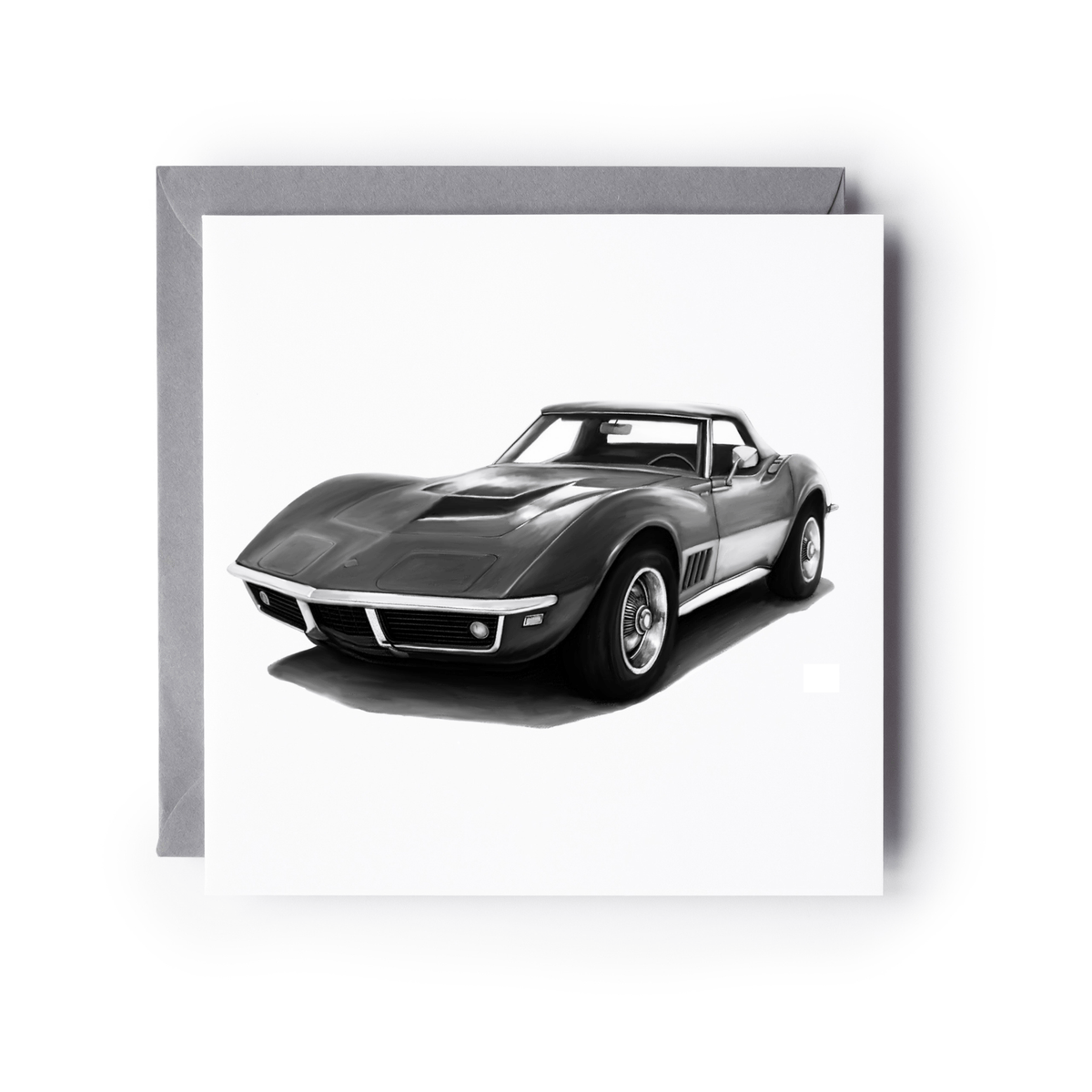 Corvette Car Greeting Card