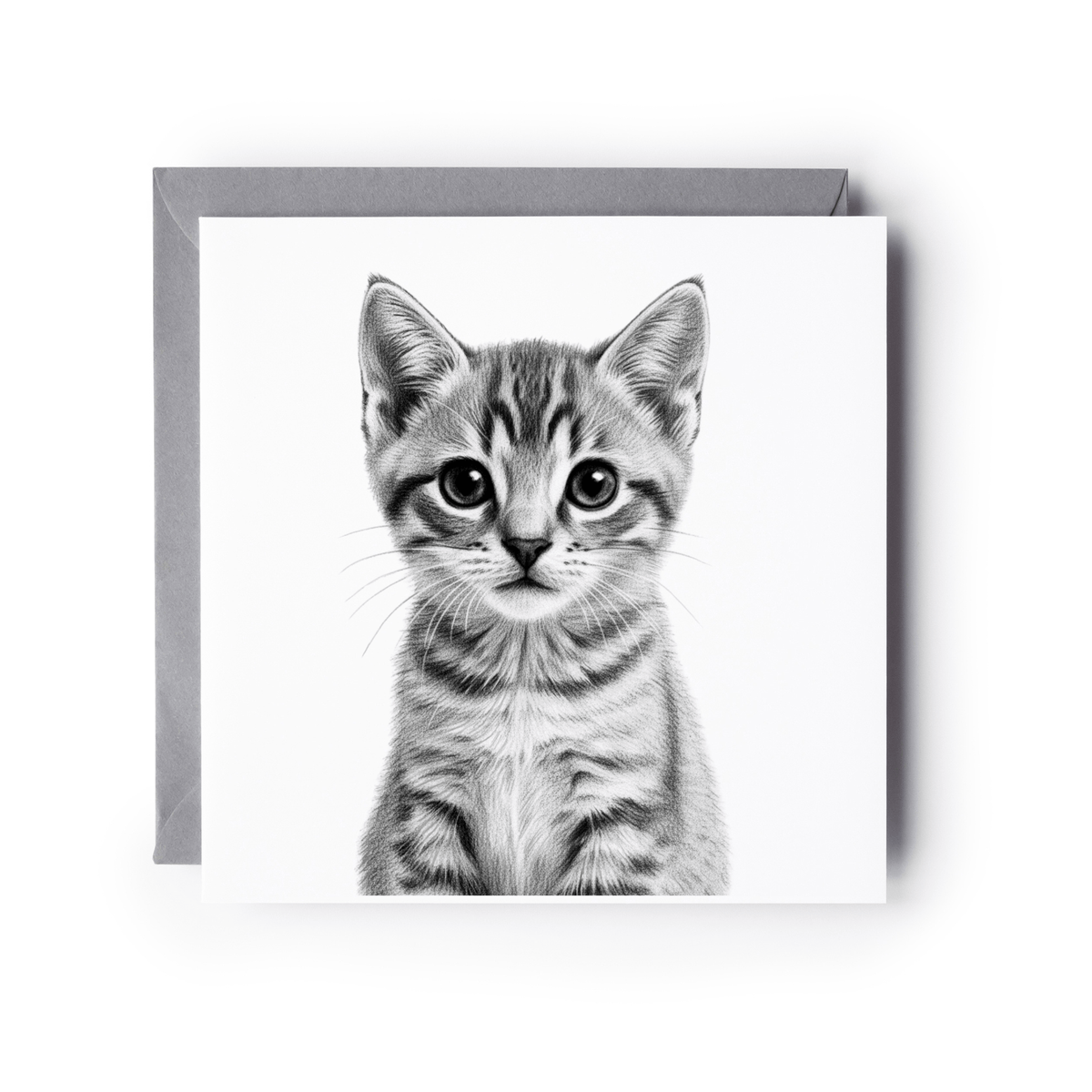 Cute Kitten Pet Greeting Card
