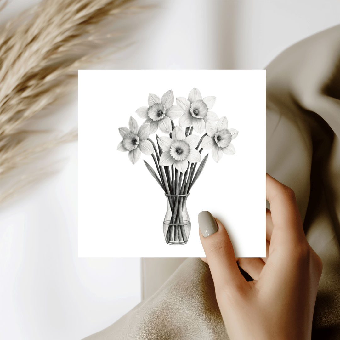 Daffodils Greeting Card