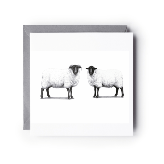 Ewe and Me Sheep Greeting Card