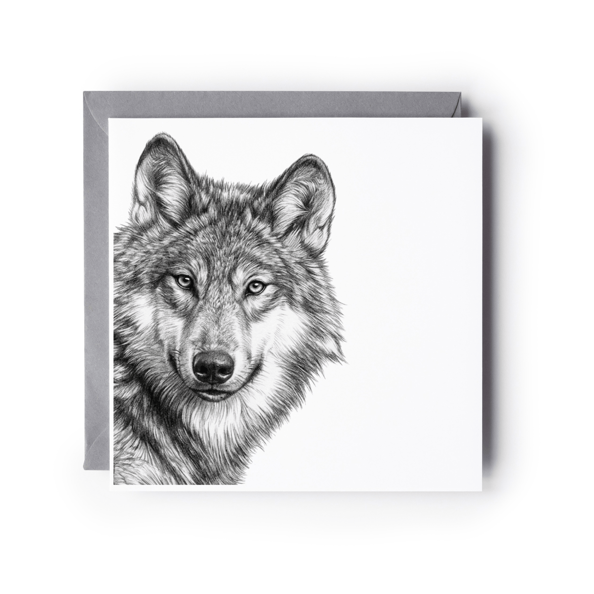 Wolf Greeting Card
