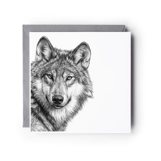 Wolf Greeting Card
