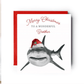 Merry Christmas Brother Shark Christmas Card