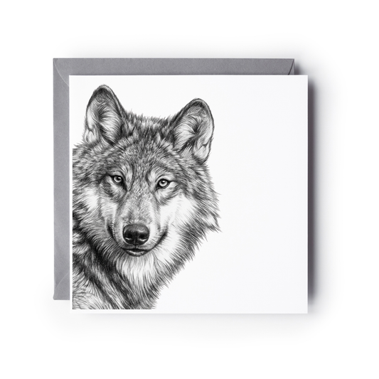 Wolf Greeting Card