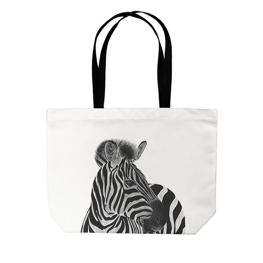 Zebra Tote Bag From Libra Fine Arts