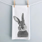 Bunny Premium Tea Towel From Libra Fine Arts . Bunny Premium Cotton Tea Towel: A delightful tea towel made from premium cotton, featuring a hand-drawn bunny design. Ideal for birthday gifts and Christmas presents, this high-quality towel adds a touch of whimsy to any kitchen while making a thoughtful and charming gift for bunny lovers