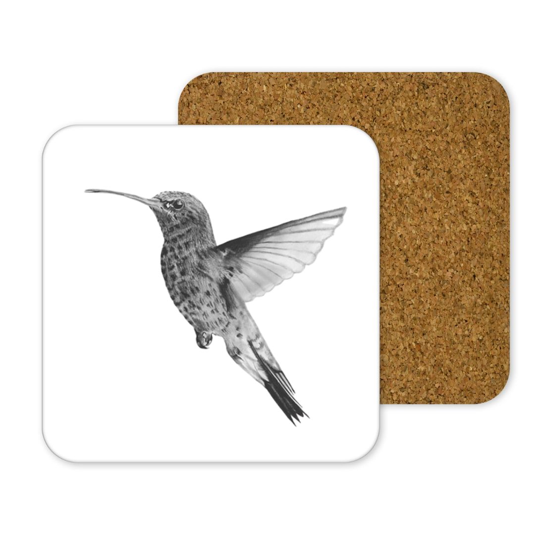 Hummingbird Drinks Coaster From Libra Fine Arts 