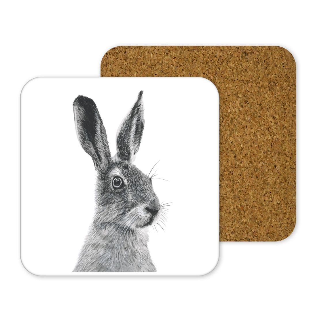 Hare Drinks Coaster From Libra Fine Arts 
