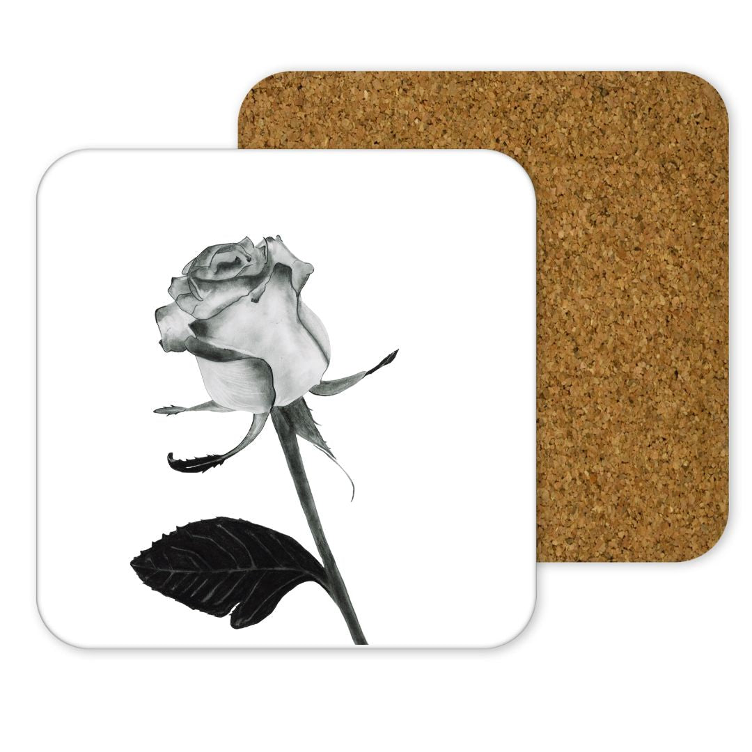 Rose Drinks Coaster From Libra Fine Arts 