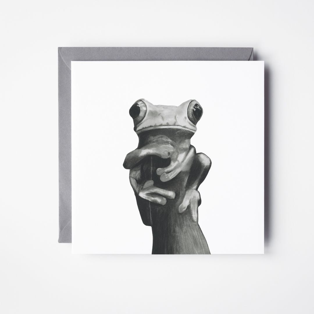Drako the Frog Greeting Card