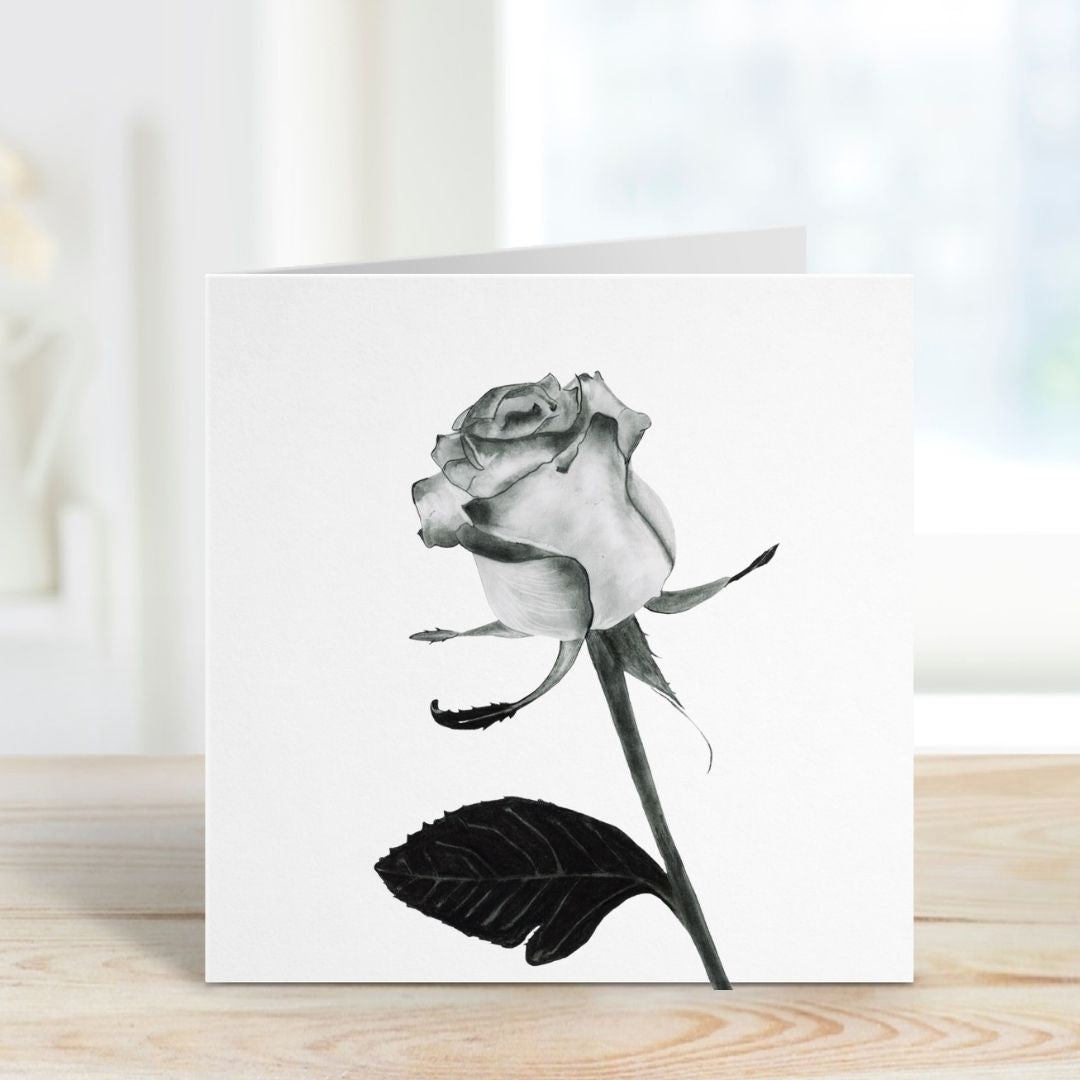 A Rose Greeting Card
