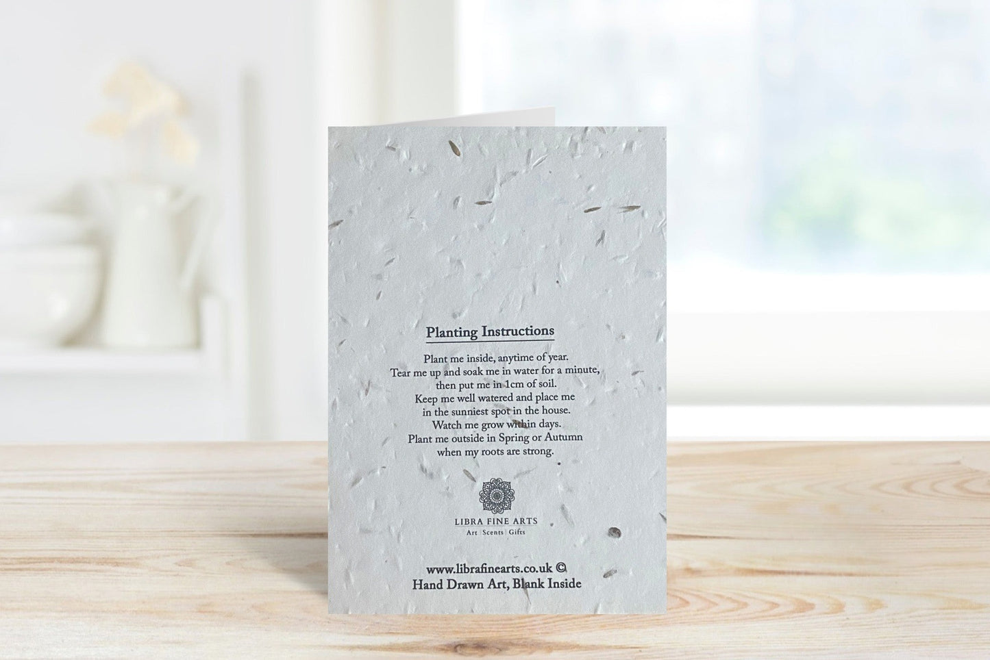 Congratulations on Your Wedding Day Plantable Seeded Eco Greeting Card