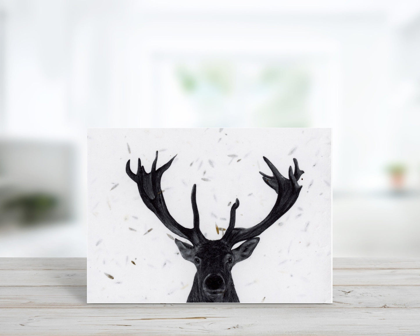 Polaris the Stag Plantable Seeded Eco Greeting Card